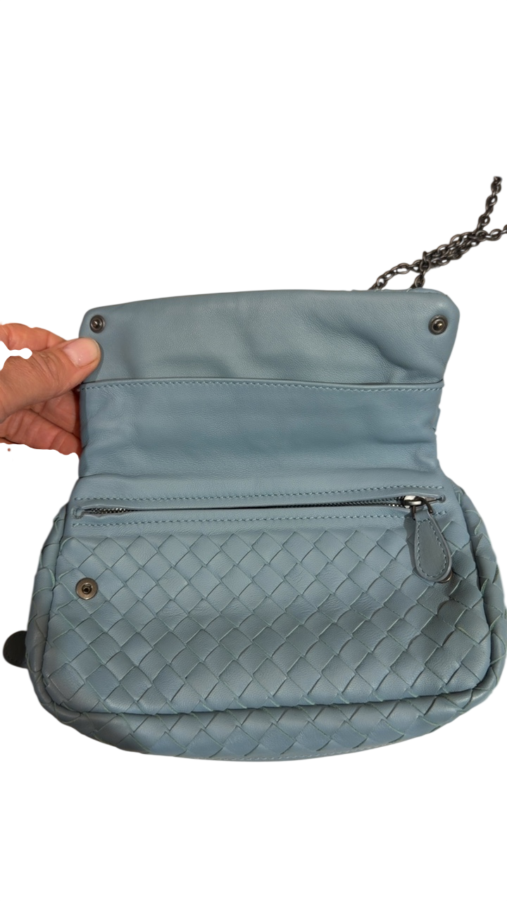Bottega Venetta Handbag Light blue