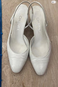 CHANEL Zapatos 38 Blanco