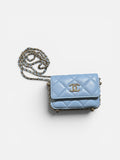 CHANEL Bolsos Small Light Blue
