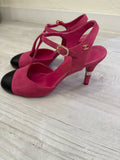 Chanel Zapatos 38 Pink and black