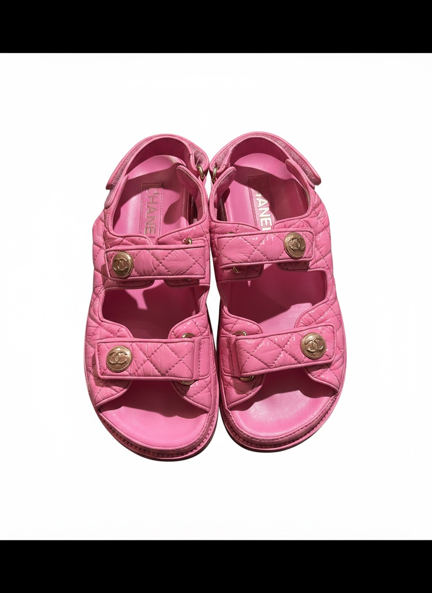 CHANEL Zapatos 37,5 Pink