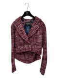 CHANEL Ropa 38 Burgundy and pink
