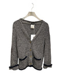 CHANEL Ropa 38 Black, White