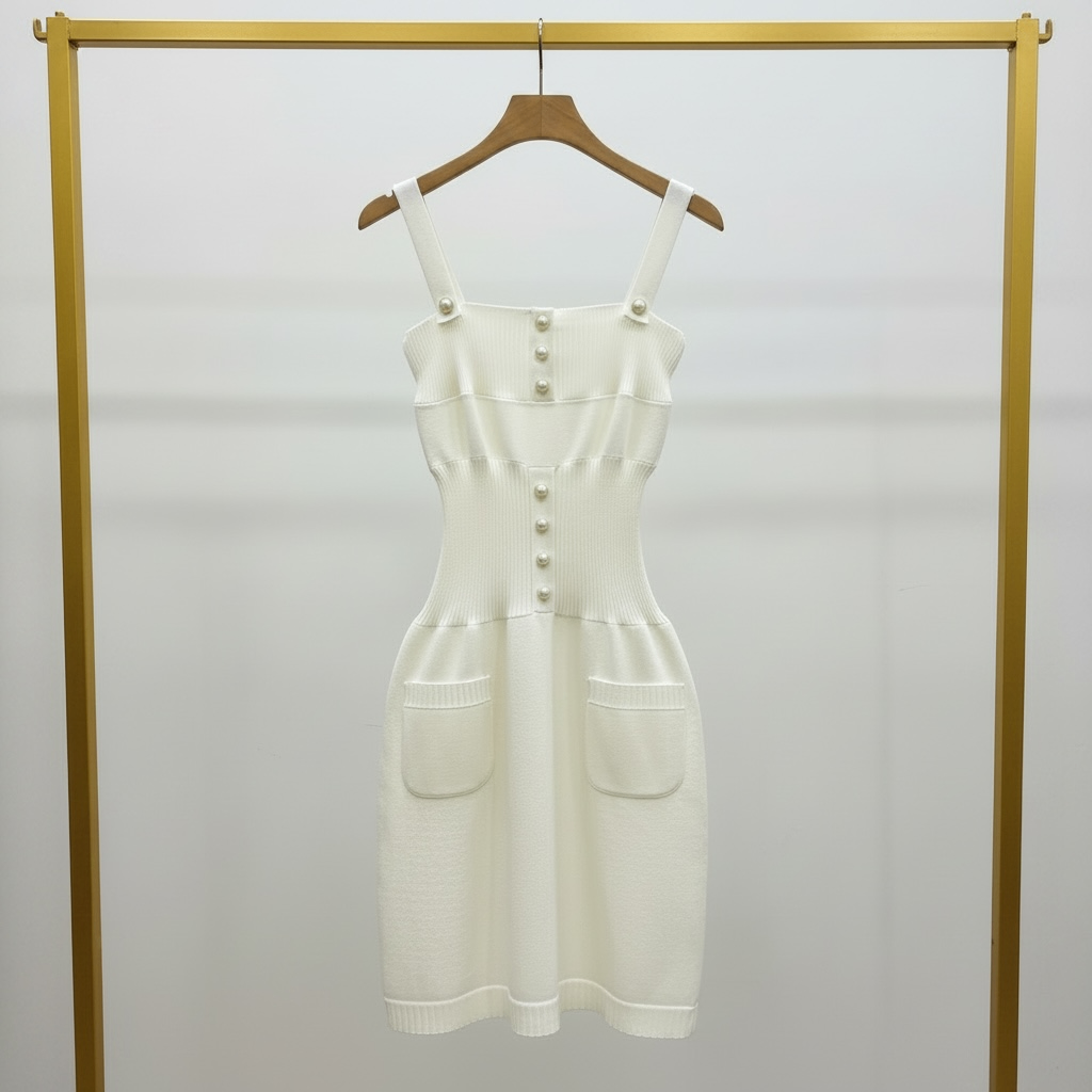 CHANEL Ropa 36 Blanco