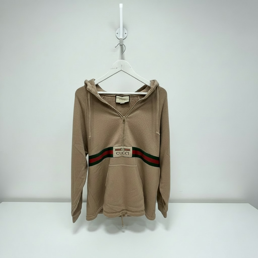 Gucci (logo visible) Ropa Small Beige