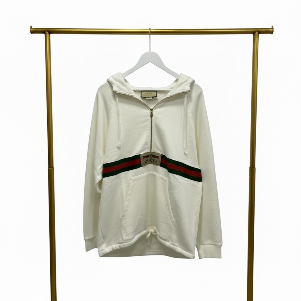 Gucci Ropa Small Cream/White