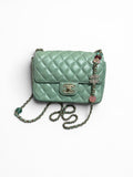 CHANEL Bolsos Mint green