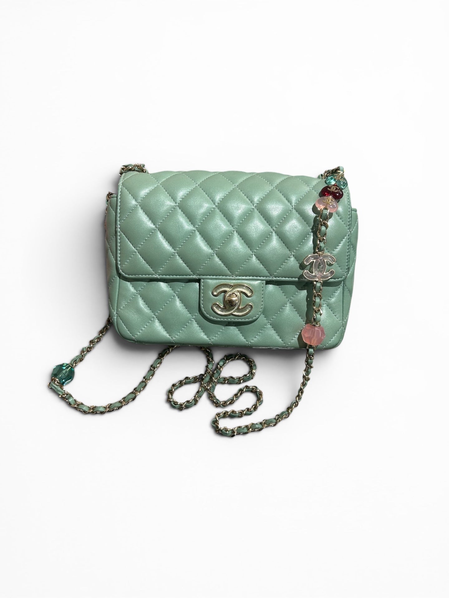 CHANEL Bolsos Mint green