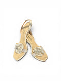 CHANEL Zapatos 38,5 Beige/Off-white