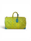 Louis Vuitton Keepall 50 Yellow and Blue