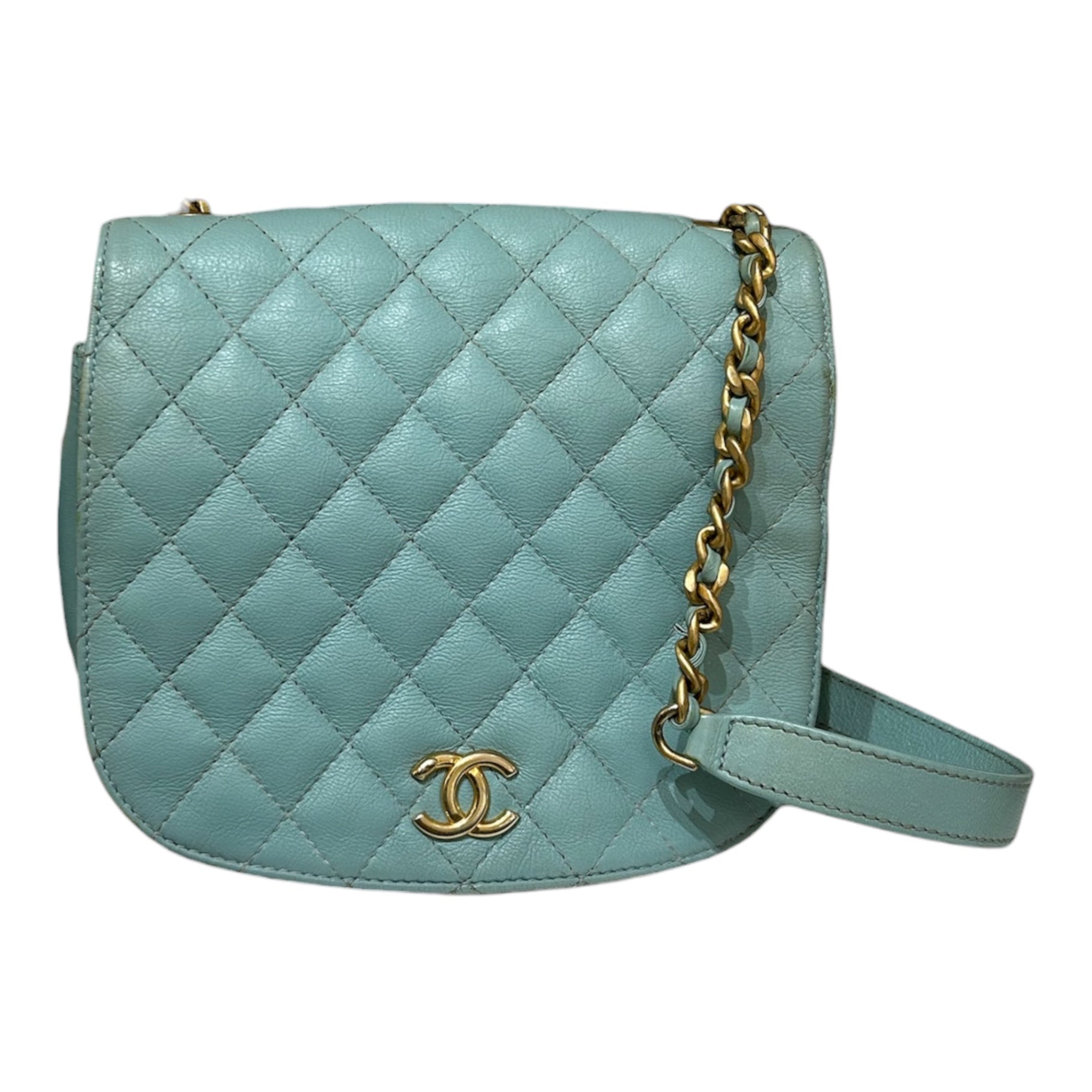 Chanel Bolsos Turquoise