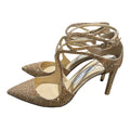 JIMMY CHOO Zapatos 38 Gold