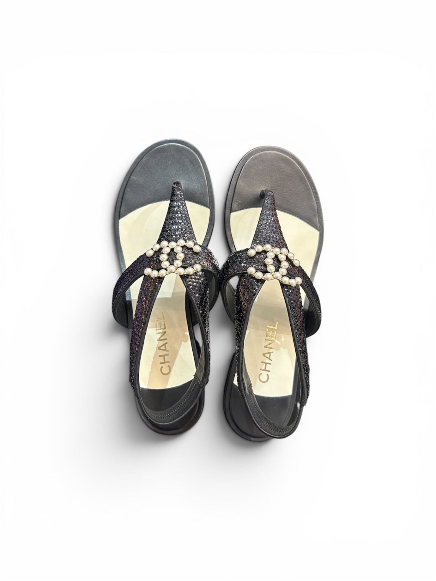 CHANEL Zapatos 41 Black