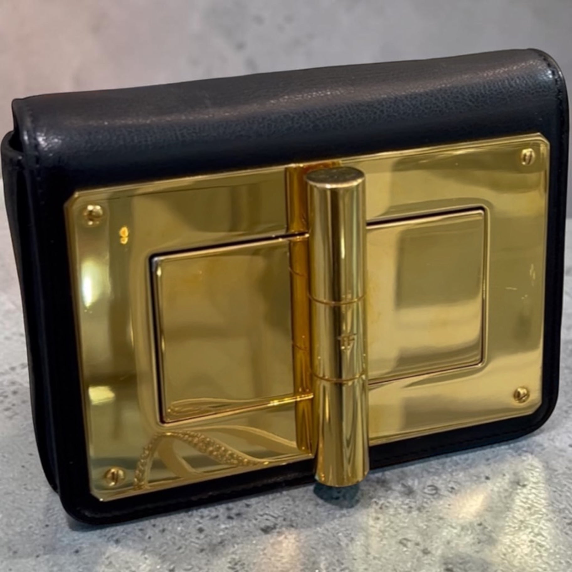 Tom Ford Bolsos Negro y dorado
