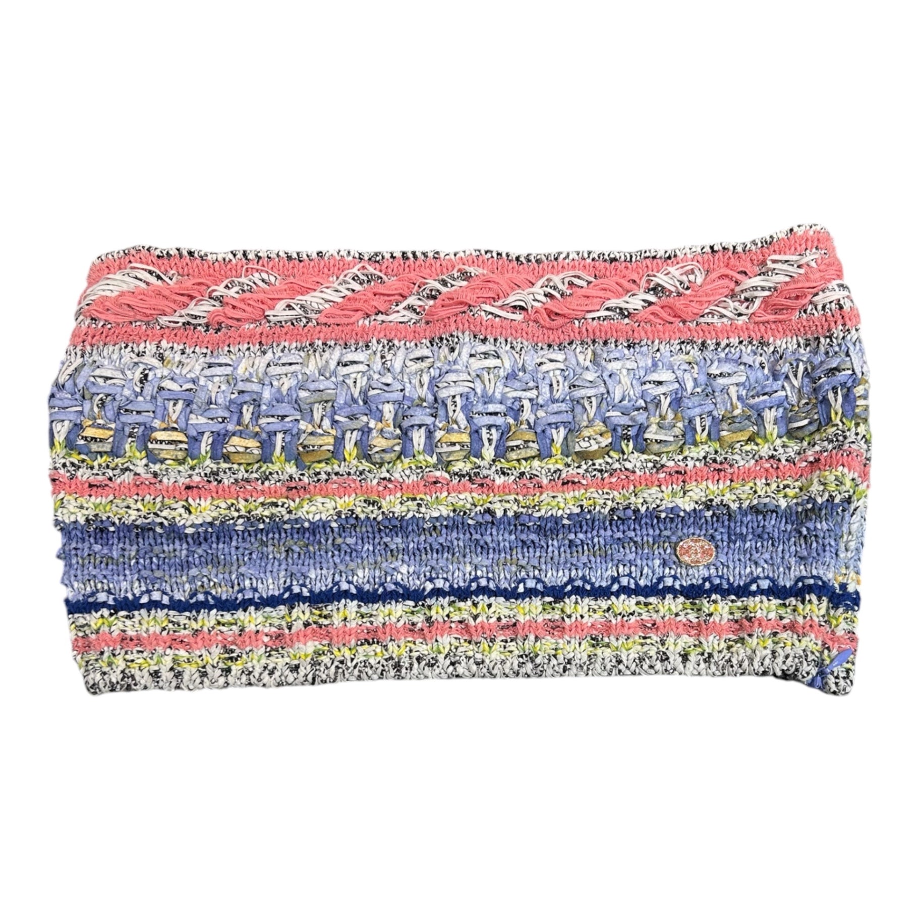 CHANEL Ropa de Mujer 38 Multicolor (azul, rosa, amarillo, gris)