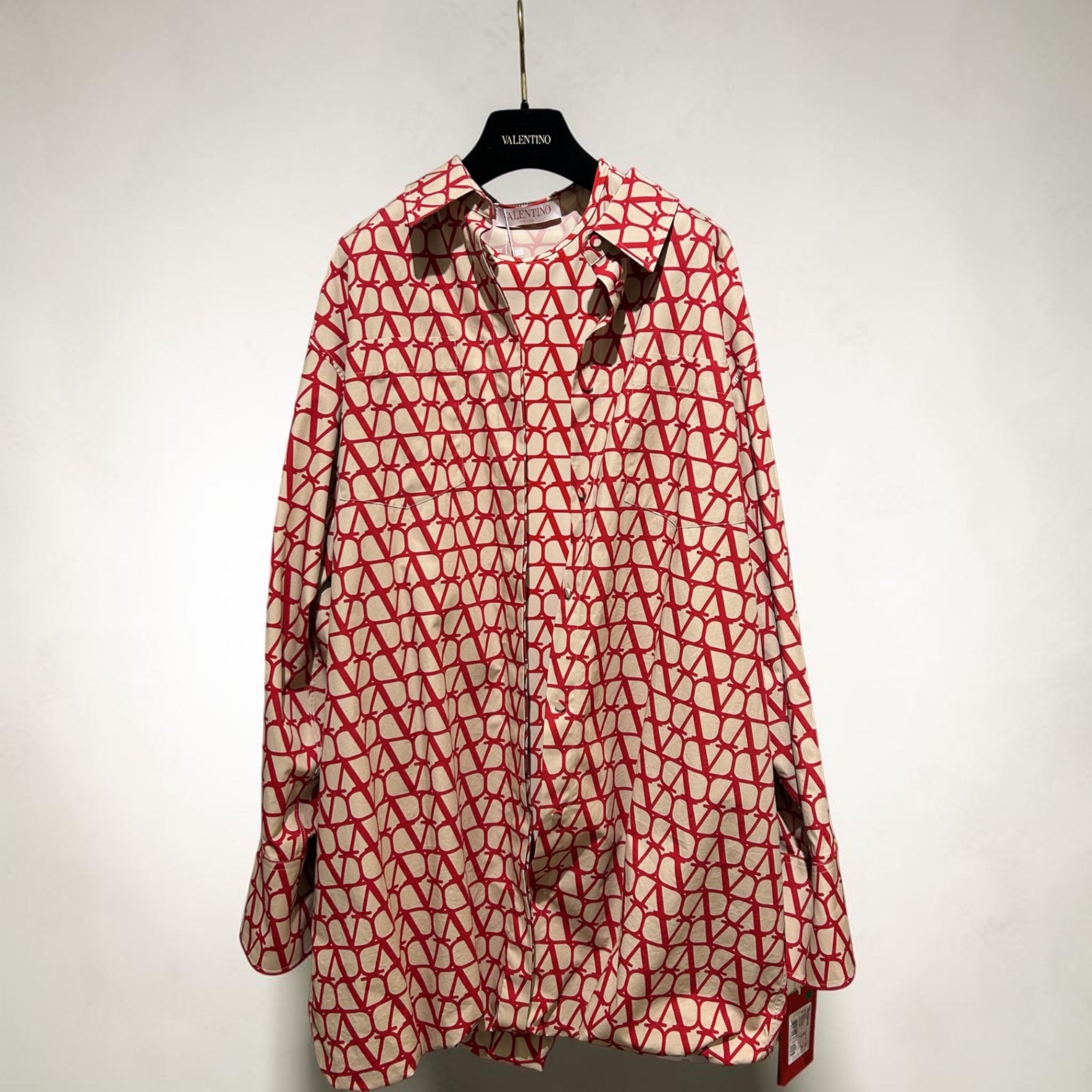 Valentino Ropa de Mujer 40-42 Beige y Rojo