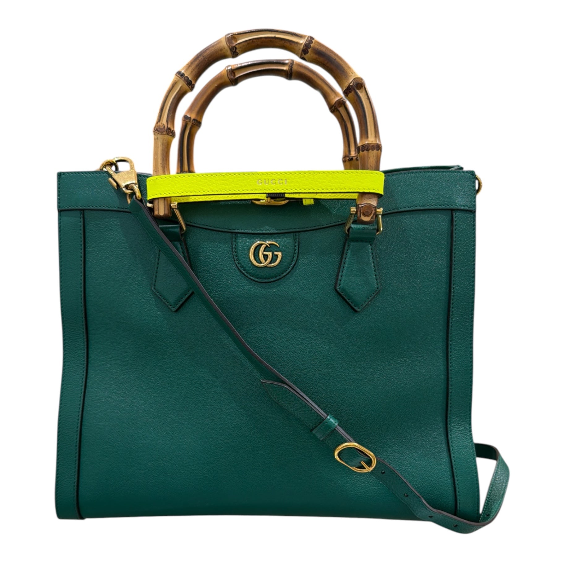 Gucci Bolsos Grande Diana Verde