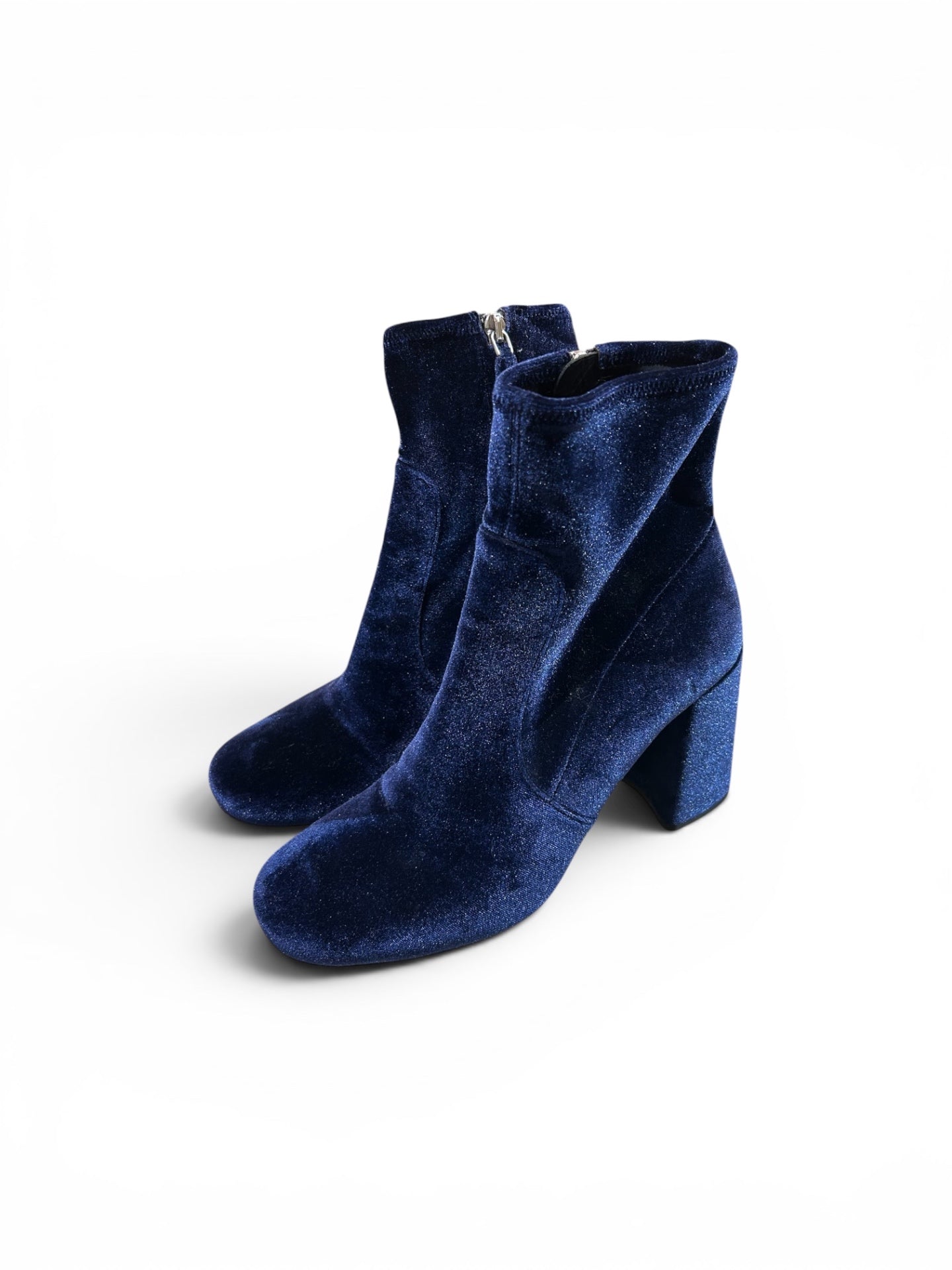 Prada Zapatos 38 Azul oscuro con brillo