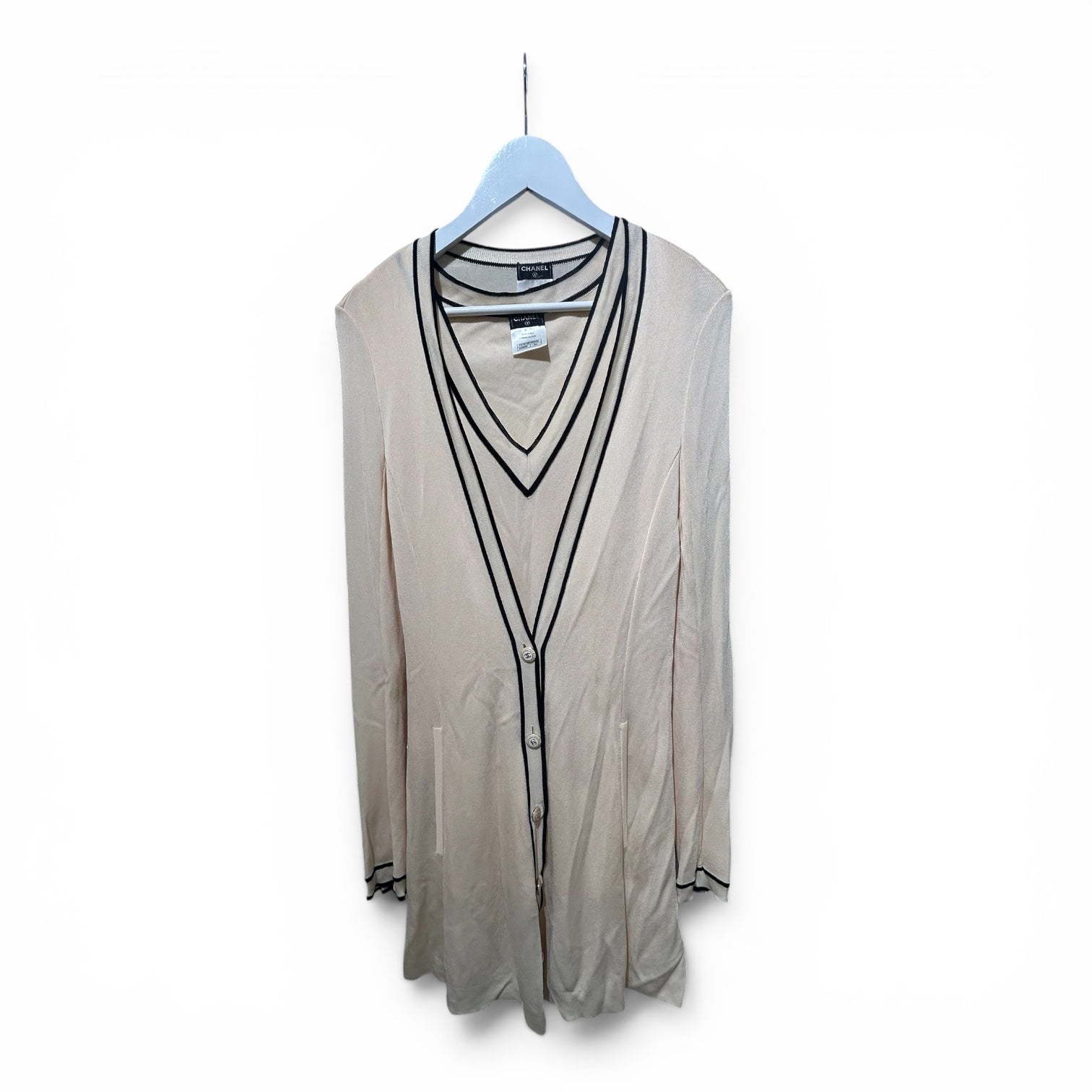 CHANEL Ropa 34 Beige