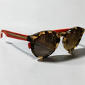 Fendi Accesorios Tortoiseshell (Brown and cream pattern)