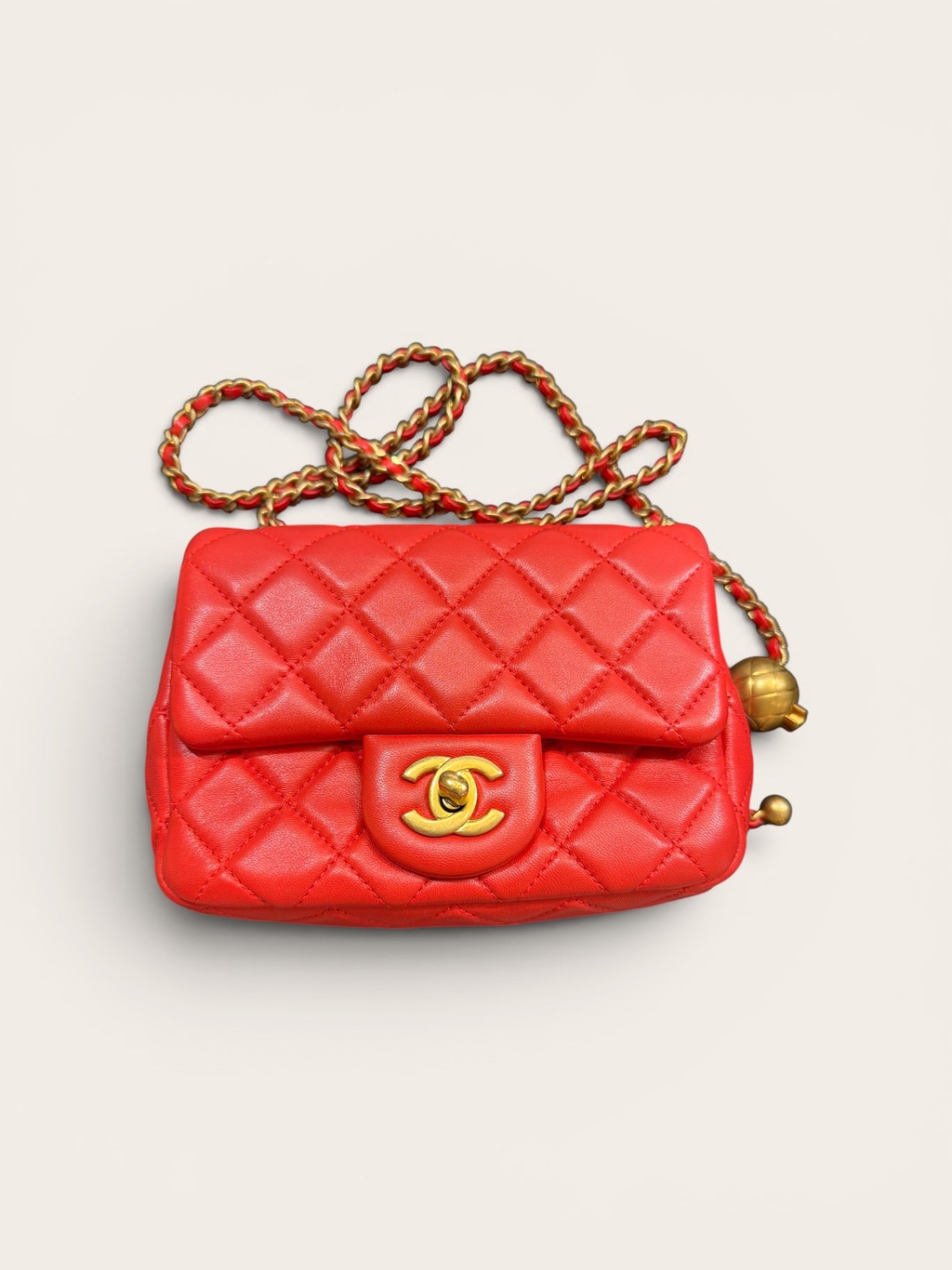 Chanel Bolsos 20 x 15 x 7 cm Red