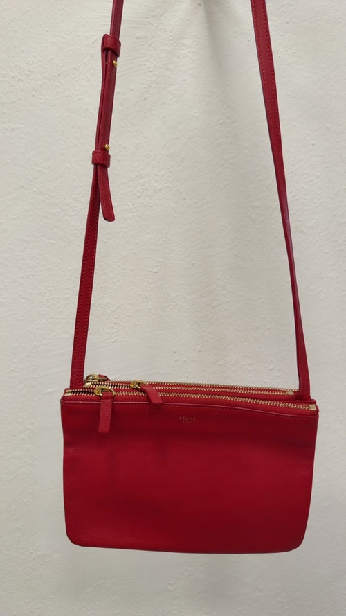 Celine Bolsos Unknown Red