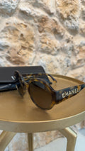 CHANEL Accesorios One size Tortoise shell / Brown