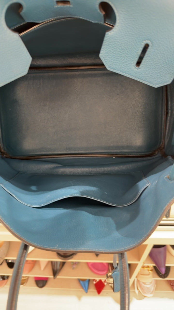 Hermès Bolsos 35 Blue