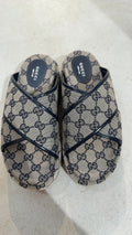 Gucci Zapatos 38,5 Beige y negro