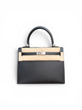 Hermès Bolsos Kelly 25 Epsom  Black Palladium 