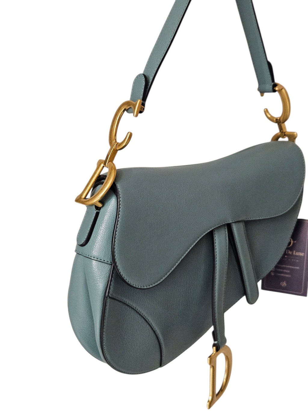 Bolsos Mediano Verde Dior Saddle