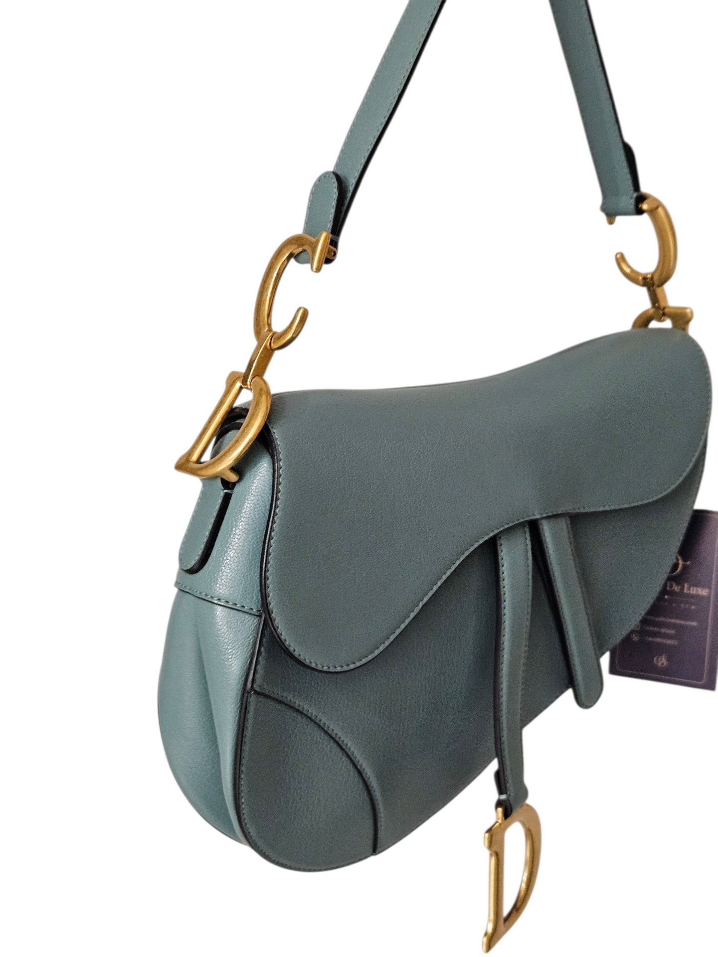Bolsos Mediano Verde Dior Saddle