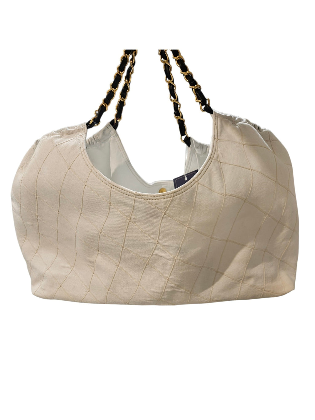 Chanel Beach Hobo Coco Bolsos de mujer Large White