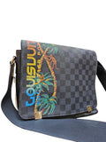 Louis Vuitton Damier Cobalt Jungle District PM Messenger Bag