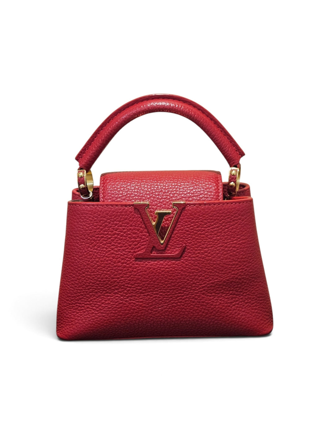 Louis Vuitton Capucines Bolsos Mini Red
