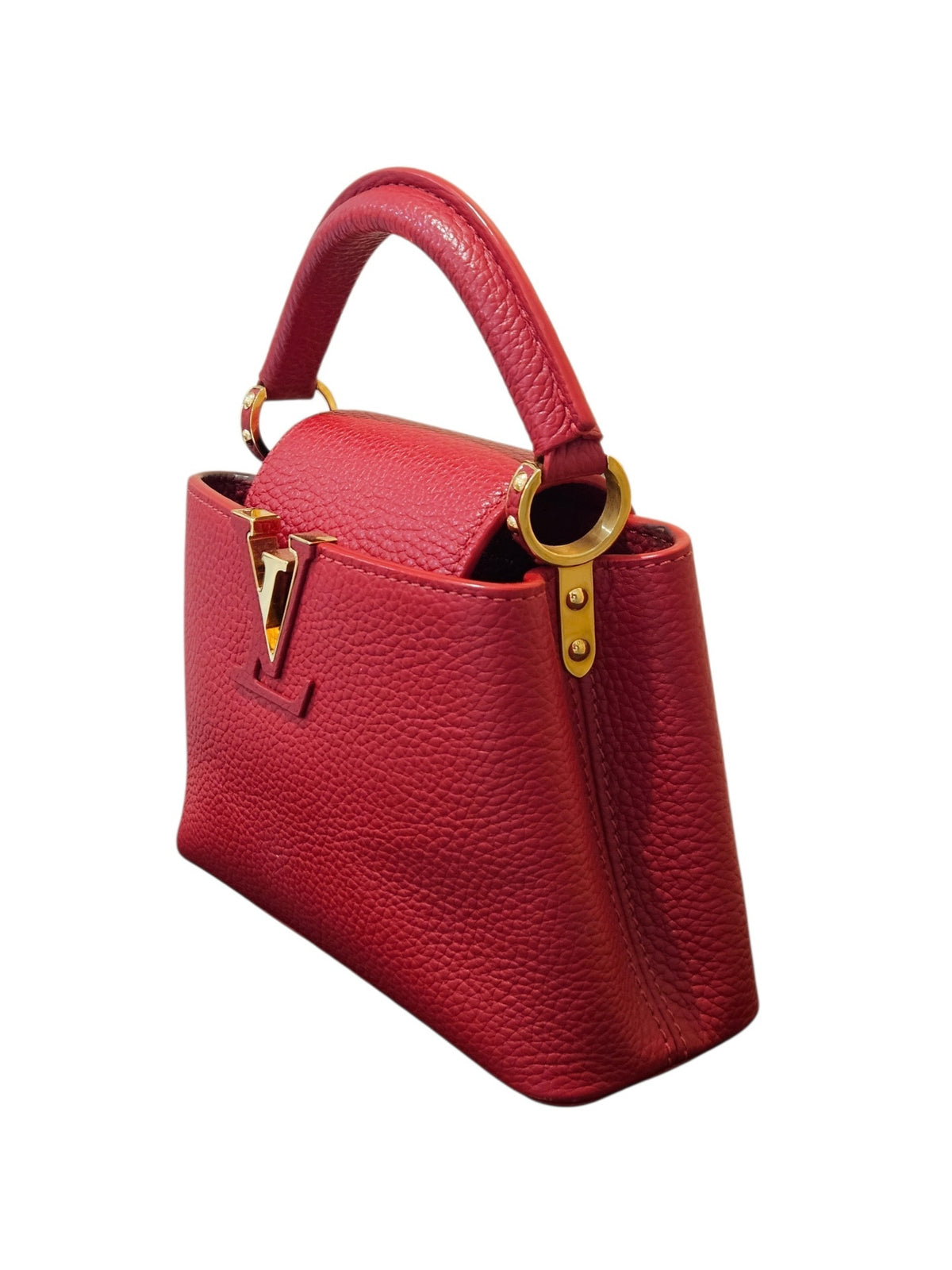 Louis Vuitton Capucines Bolsos Mini Red