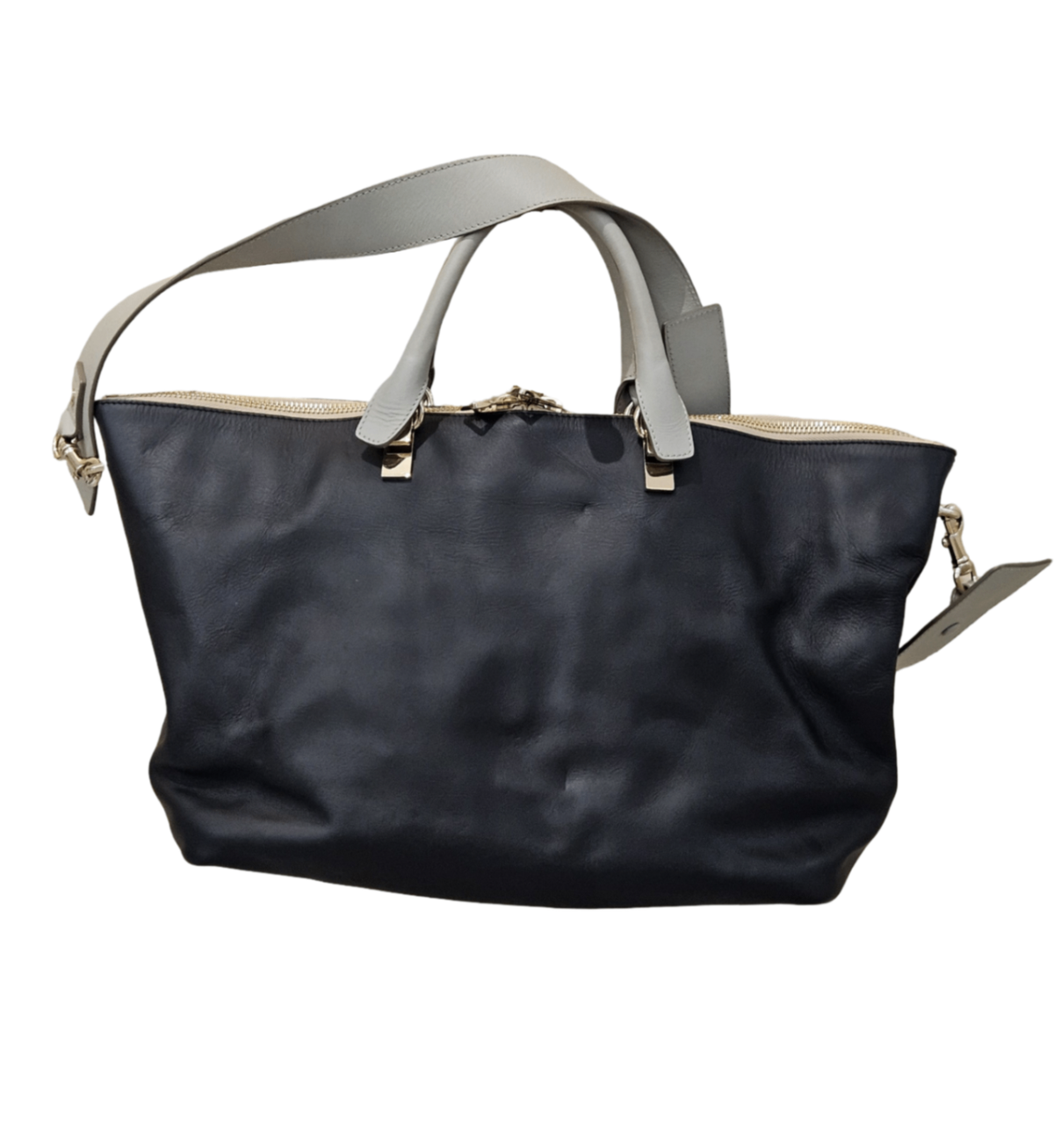 Chloé Baylee Medium Tote Bag Bolsos de mujer Medium Black and Grey