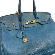 Hermès Birkin 35 – Teal Blue (Togo)