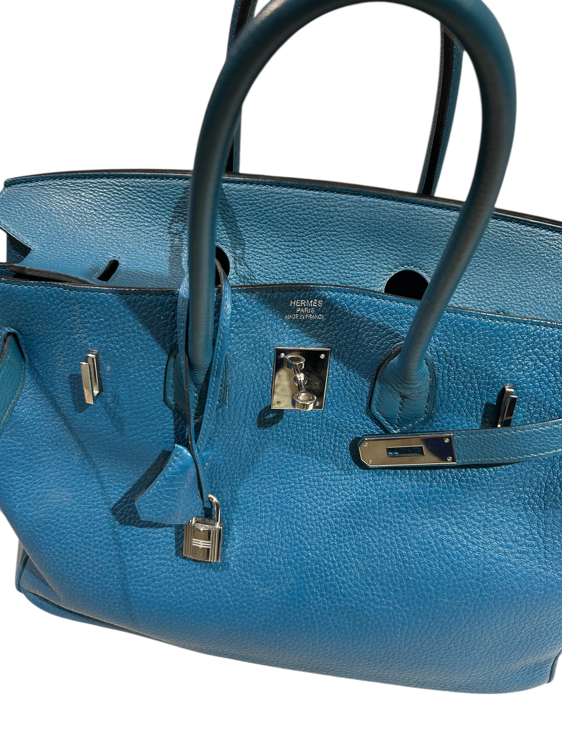 Hermès Birkin 35 – Teal Blue (Togo)